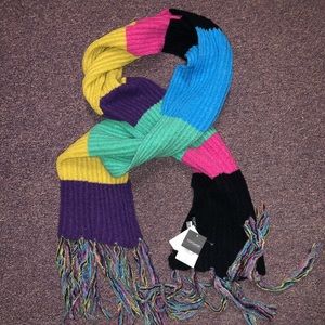 NEW WITH TAGS TOP SHOP MULTICOLOR SCAF